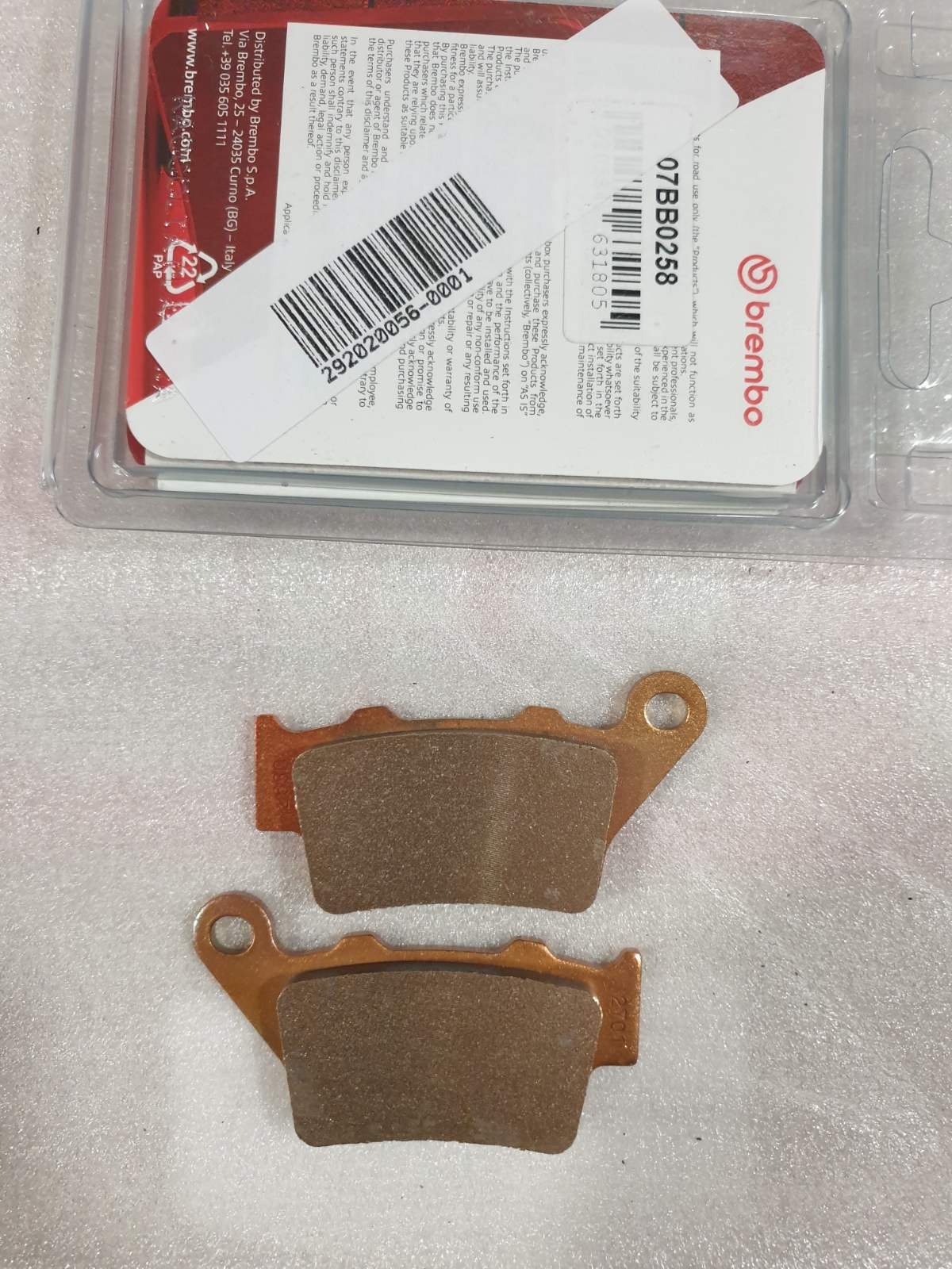 ΤΑΚΑΚΙΑ ΟΠΙΣΘΙΟΥ ΔΙΣΚΟΦΡΕΝΟΥ BREMBO