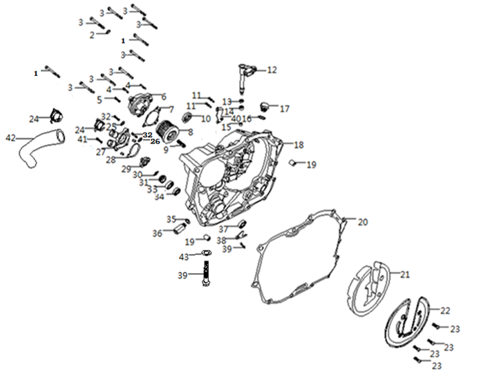 E10 ΚΑΠΑΚΙ ΚΙΝΗΤΗΡΑ ΔΕ & ΑΝΤΛΙΑ ΝΕΡΟΥ