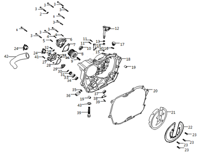 E10 ΚΑΠΑΚΙ ΚΙΝΗΤΗΡΑ ΔΕ & ΑΝΤΛΙΑ ΝΕΡΟΥ