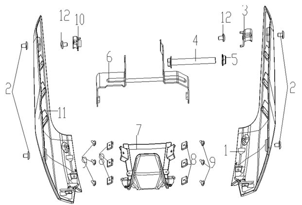 F19 ΚΑΠΑΚΙΑ ΠΛΑΙΝΑ ΟΠΙΣΘΙΑ ΑΡ/ΔΕ