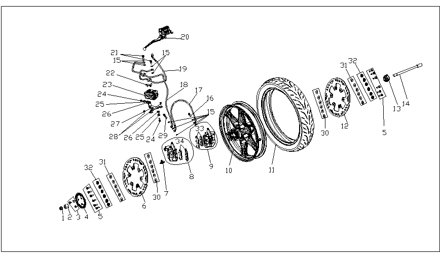 F17 ΤΡΟΧΟΣ ΕΜΠΡΟΣΘΙΟΣ & ΜΟΝΑΔΑ ABS