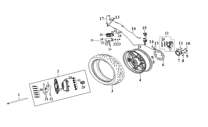 F18 ΤΡΟΧΟΣ ΟΠΙΣΘΙΟΣ