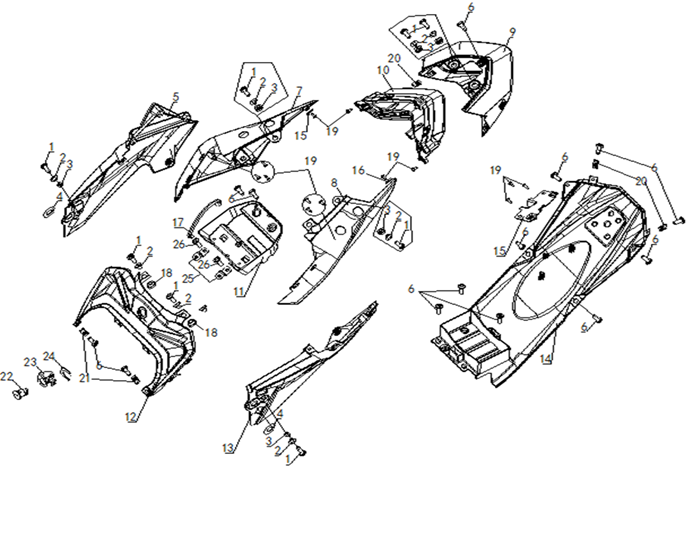 F18 ΚΑΠΑΚΙΑ ΠΛΑΙΝΑ ΟΠΙΣΘΙΑ ΑΡ/ΔΕ