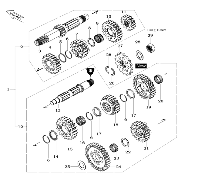 E14 ΑΞΟΝΑΣ ΤΑΧΥΤΗΤΩΝ ΠΡΩΤΕΥΩΝ & ΔΕΥΤΕΡΕΥΩΝ