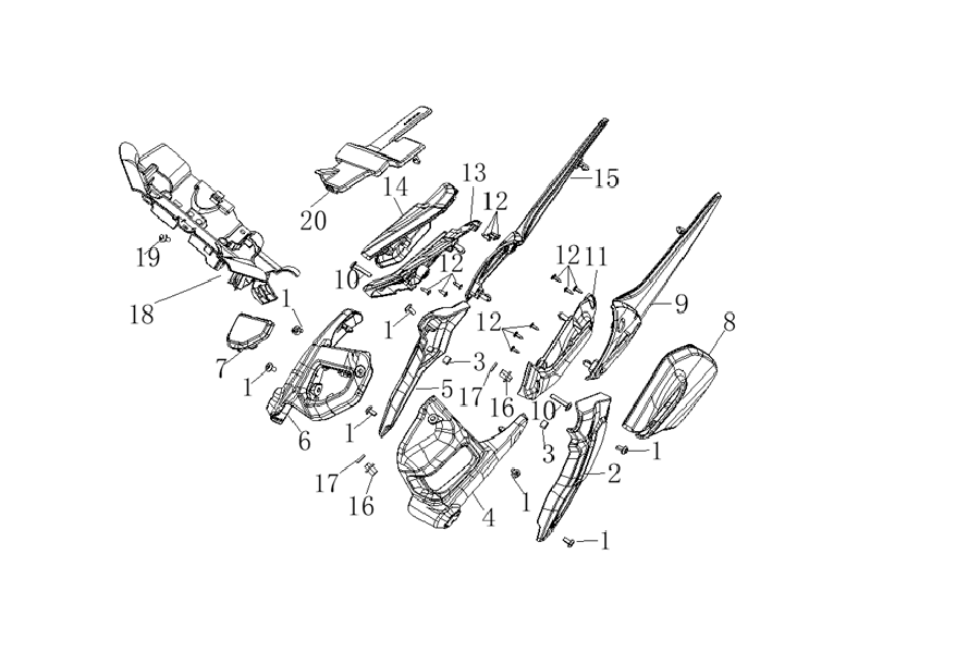 F20 ΚΑΛΥΜΜΑΤΑ ΠΛΑΙΝΑ ΟΠΙΣΘ. ΑΡ/ΔΕ