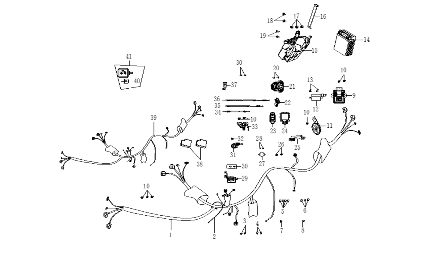 F14 ΚΑΛΩΔΙΩΣΗ & ΗΛΕΚΤΡΙΚΑ ΜΕΡΗ