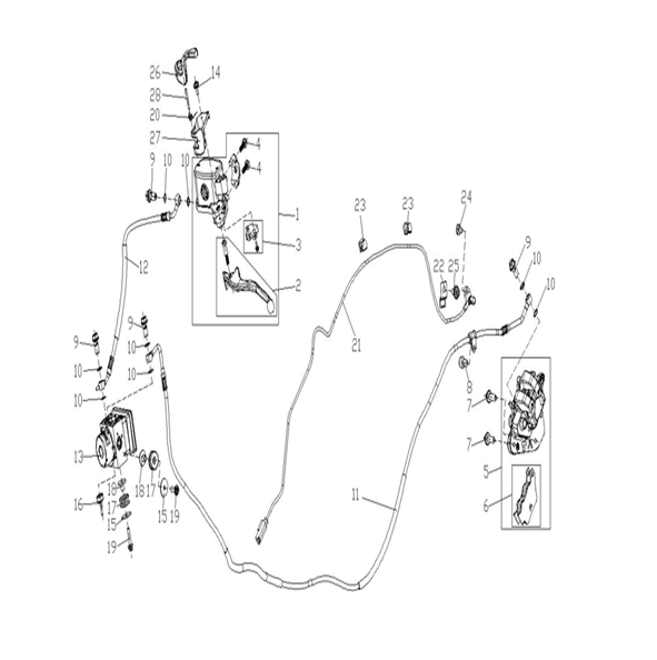 F08 ΑΝΤΛΙΑ ΟΠΙΣΘΙΟΥ ΦΡΕΝΟΥ & ΤΑΚΑΚΙΑ