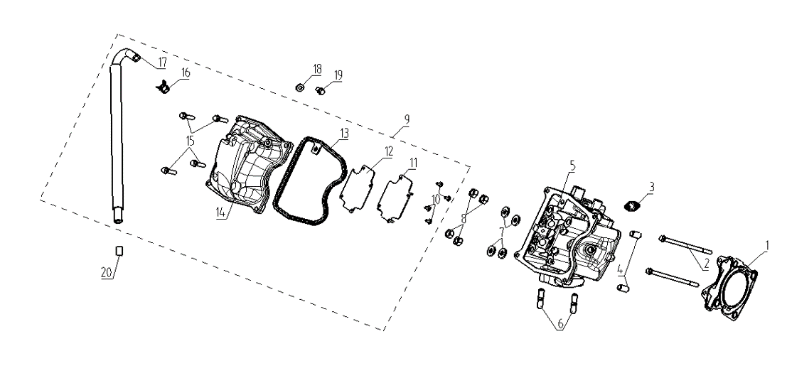 E07 CYLINDER HEAD COVER
