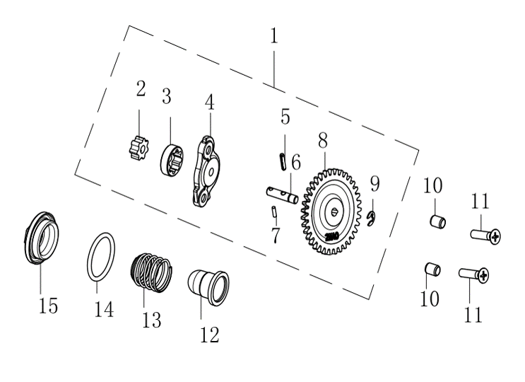 E12 OIL PUMP
