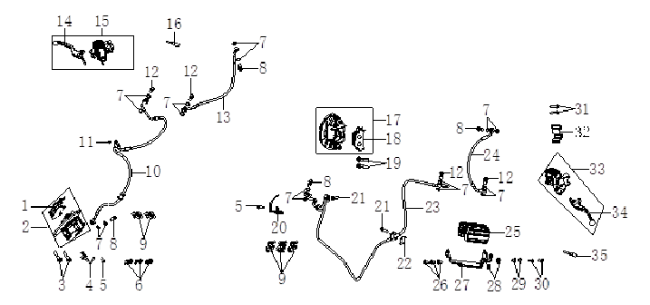 F13 ABS UNIT & PADS