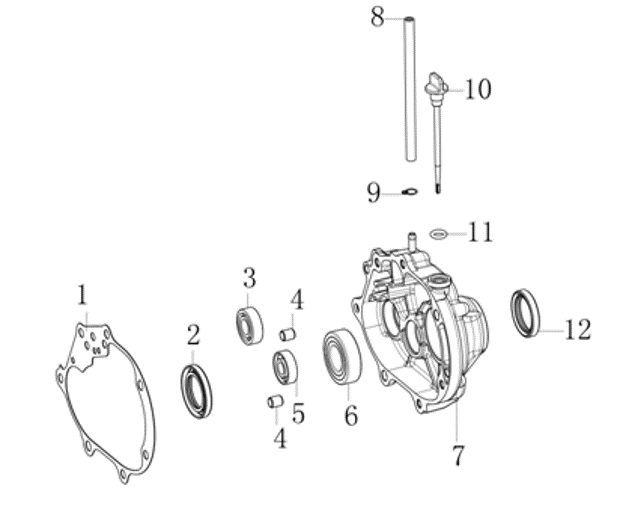 E03 TRANSMISSION CASE COMP.