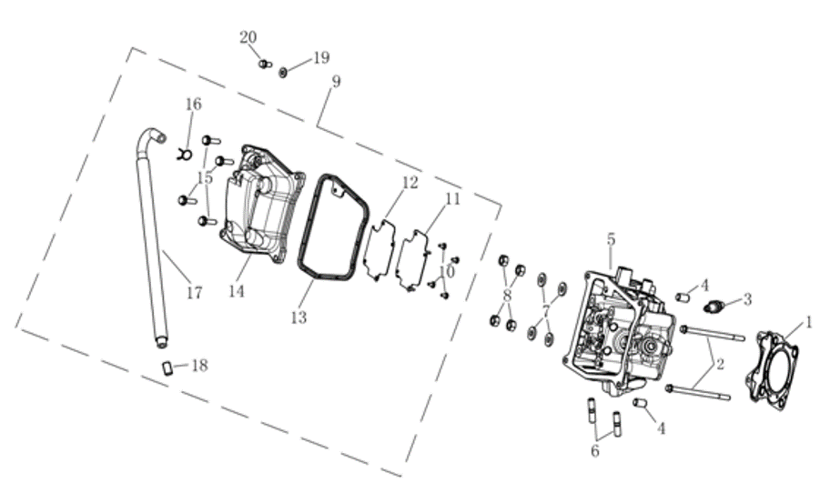 E07 CYLINDER HEAD COVER