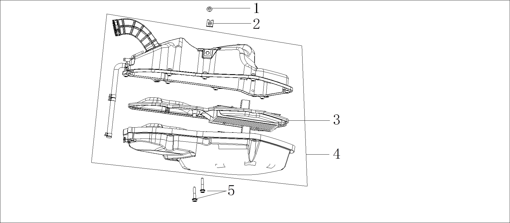 F05 AIR CLEANER COMP.
