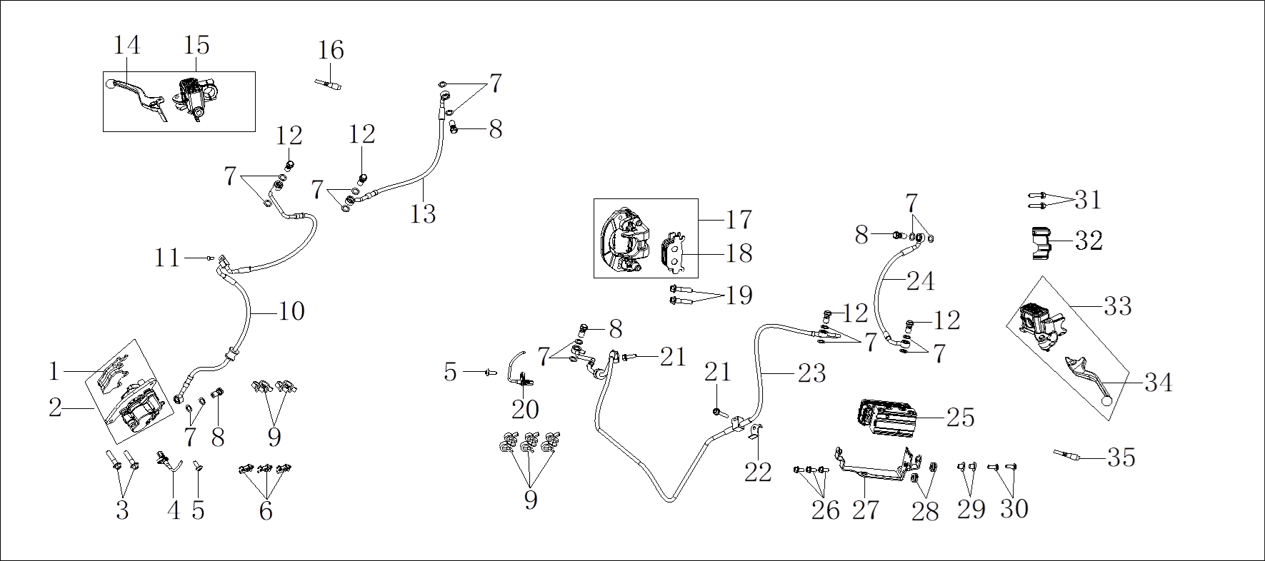 F13 DISC BRAKE SYSTEM