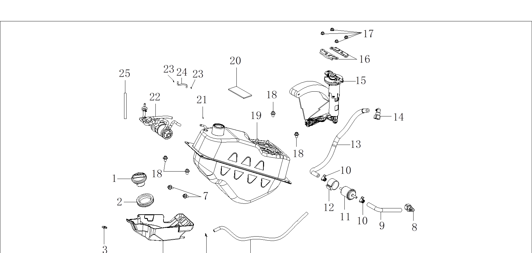 F17 FUEL TANK ASSY