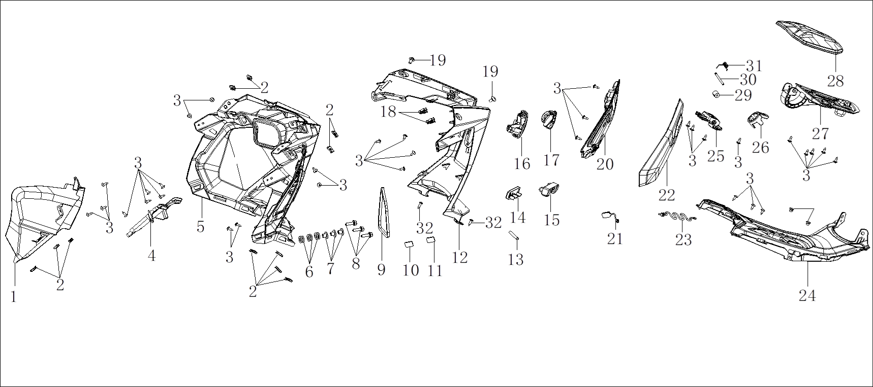 F20 MIDDLE FRONT COVER